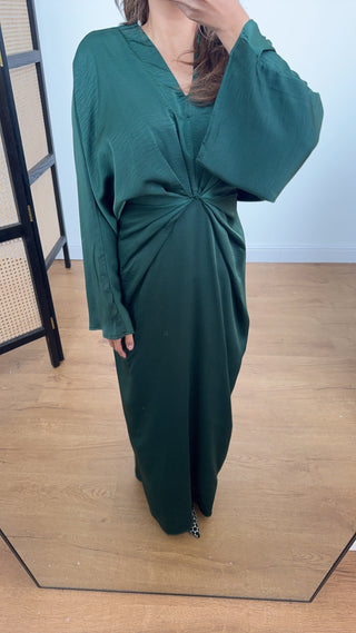 Tara dress emerald