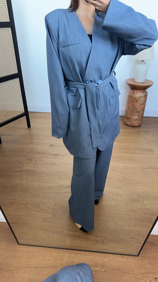 Sala blazer suit in blue