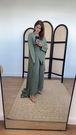 Fina jumpsuit olive