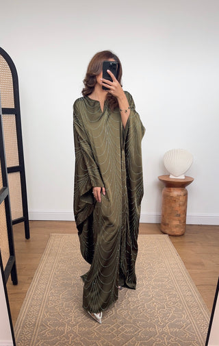 Salata kaftan dress OLIVE