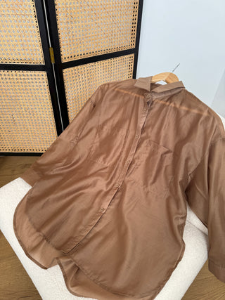 Alta blouse camel NO RETURNS