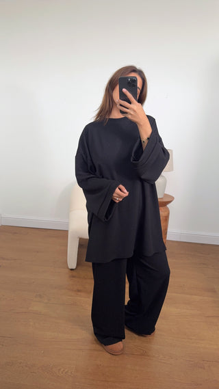 Akla Coord black (plus size available)