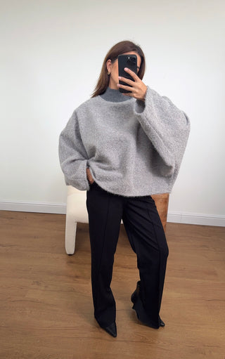 laya jumper in grey