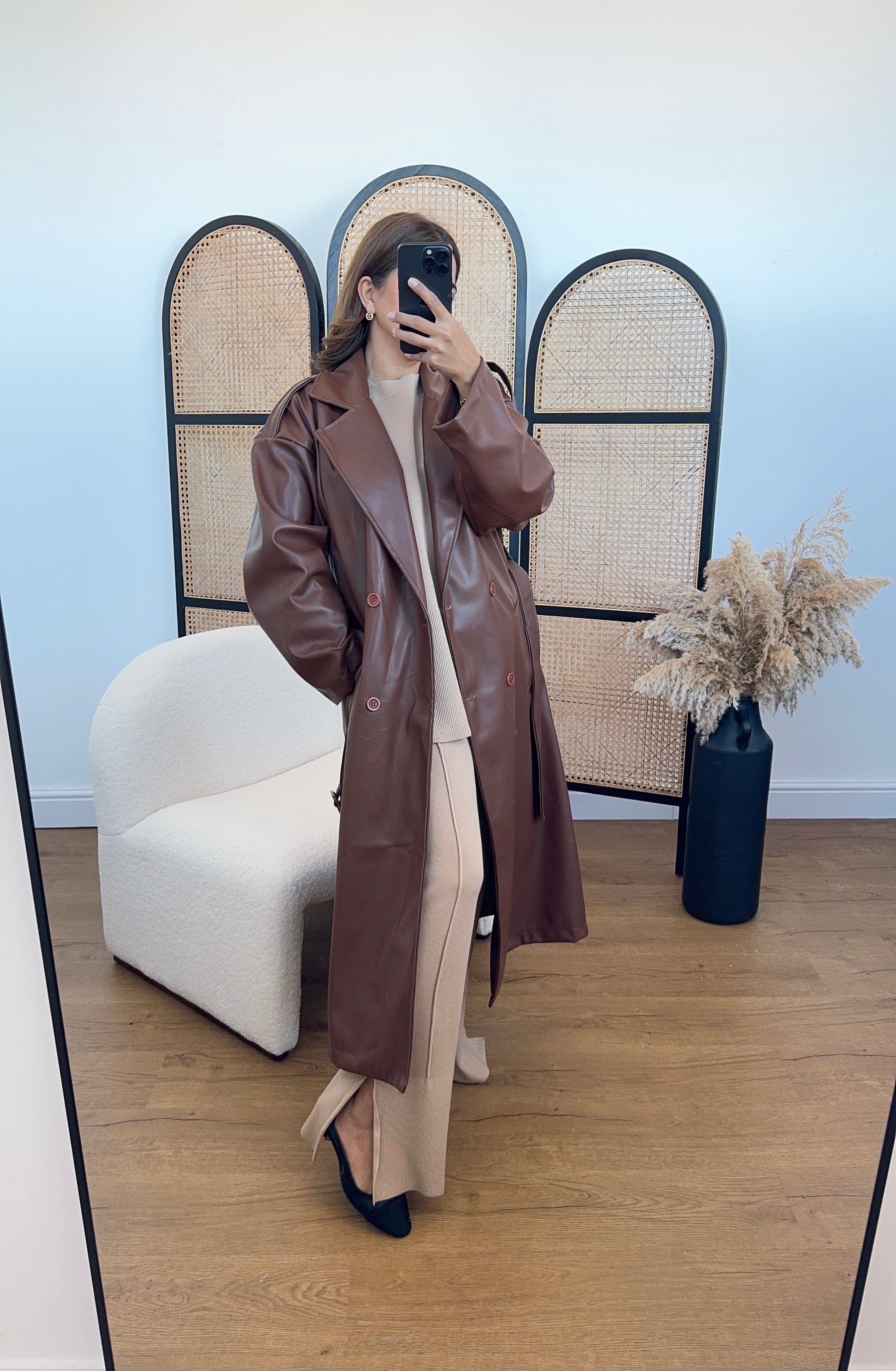 Nila trench coat clearance