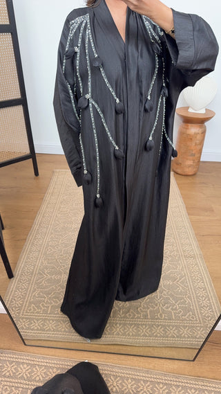 Imani abaya in black